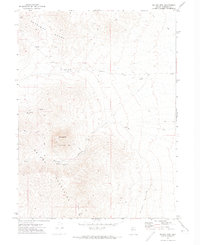 Majuba Mtn 1971 topographic map thumbnail