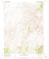 Manhattan Mtn NW topographic map thumbnail
