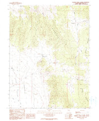 Marking Corral Summit 1990 topographic map thumbnail