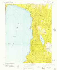 Marlette Lake 1955 topographic map thumbnail