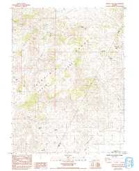 Martin Canyon 1985 topographic map thumbnail