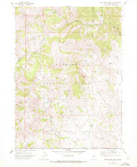 Marys River Basin NE 1968 topographic map thumbnail