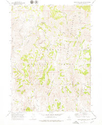 Marys River Basin NW 1968 topographic map thumbnail
