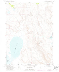 Massacre Lake 1966 topographic map thumbnail