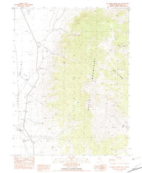 McBrides Sheep Well 1982 topographic map thumbnail
