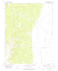 McCann Canyon 1971 topographic map thumbnail