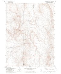 Mc Connel Canyon topographic map thumbnail