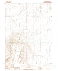 McCoy NW 1990 topographic map thumbnail