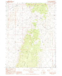 McKinney Pass 1990 topographic map thumbnail