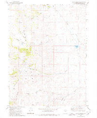 Melody Mountain 1980 topographic map thumbnail