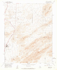 Mercury 1961 topographic map thumbnail