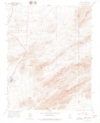 Mercury 1961 topographic map thumbnail