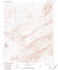 Mercury 1961 topographic map thumbnail