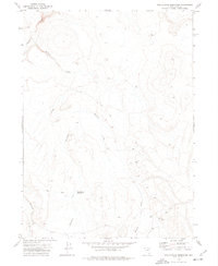 Middle Draw Reservoir 1974 topographic map thumbnail