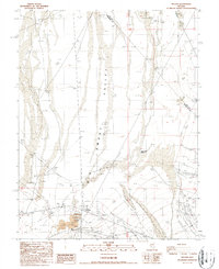 Millers 1987 topographic map thumbnail
