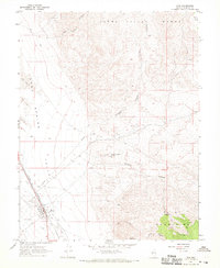 Mina 1967 topographic map thumbnail
