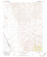 Mina 1967 topographic map preview
