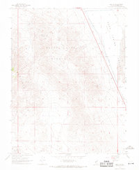 Mina NW 1967 topographic map thumbnail
