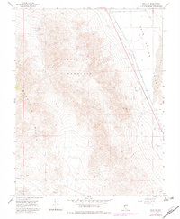 Mina NW 1967 topographic map thumbnail