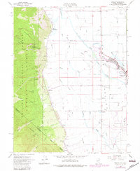Minden 1968 topographic map thumbnail