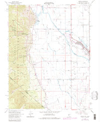 Minden 1968 topographic map thumbnail