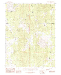 Mineral Peak 1987 topographic map thumbnail