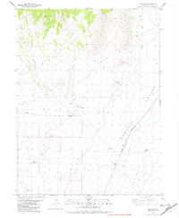 Mizpah 1982 topographic map thumbnail