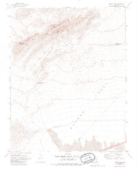 Moapa Peak 1969 topographic map thumbnail