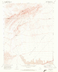Moapa Peak 1969 topographic map thumbnail