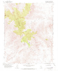 Moapa Peak NW 1969 topographic map thumbnail