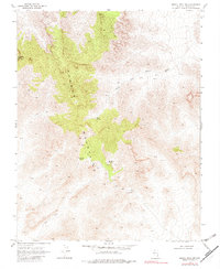 Moapa Peak NW 1969 topographic map thumbnail