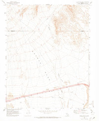Moapa Peak SE 1969 topographic map thumbnail