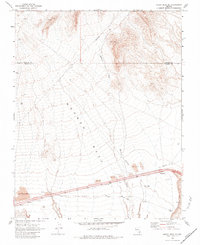 Moapa Peak SE 1969 topographic map thumbnail