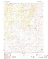 Mohawk Mine 1987 topographic map thumbnail