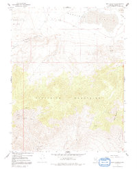 Moho Mountain 1967 topographic map thumbnail