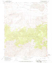 Moho Mountain 1967 topographic map thumbnail