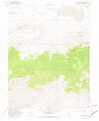 Moho Mountain 1967 topographic map thumbnail