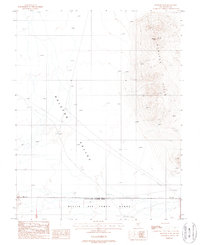 Monitor Peak 1987 topographic map thumbnail