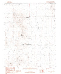 Monotony Valley topographic map thumbnail
