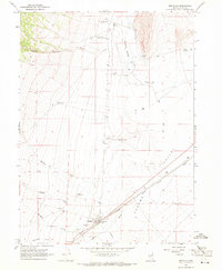 Montello 1967 topographic map preview