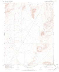 Montezuma Peak SE 1970 topographic map thumbnail