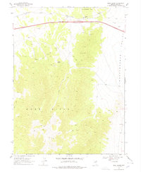 Moor Summit 1968 topographic map thumbnail
