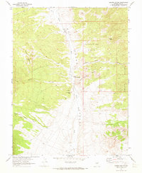 Moores Station 1967 topographic map thumbnail