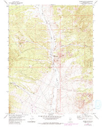 Moores Station 1967 topographic map thumbnail