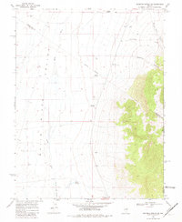 Moorman Spring NE 1969 topographic map thumbnail