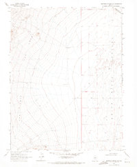 Moorman Spring NW 1969 topographic map thumbnail