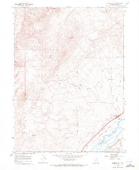 Morgan Hill 1967 topographic map thumbnail