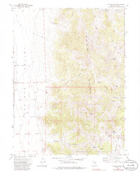 Morgan Pass 1972 topographic map thumbnail