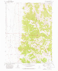 Morgan Pass 1972 topographic map thumbnail