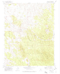 Mosey Mtn 1972 topographic map thumbnail